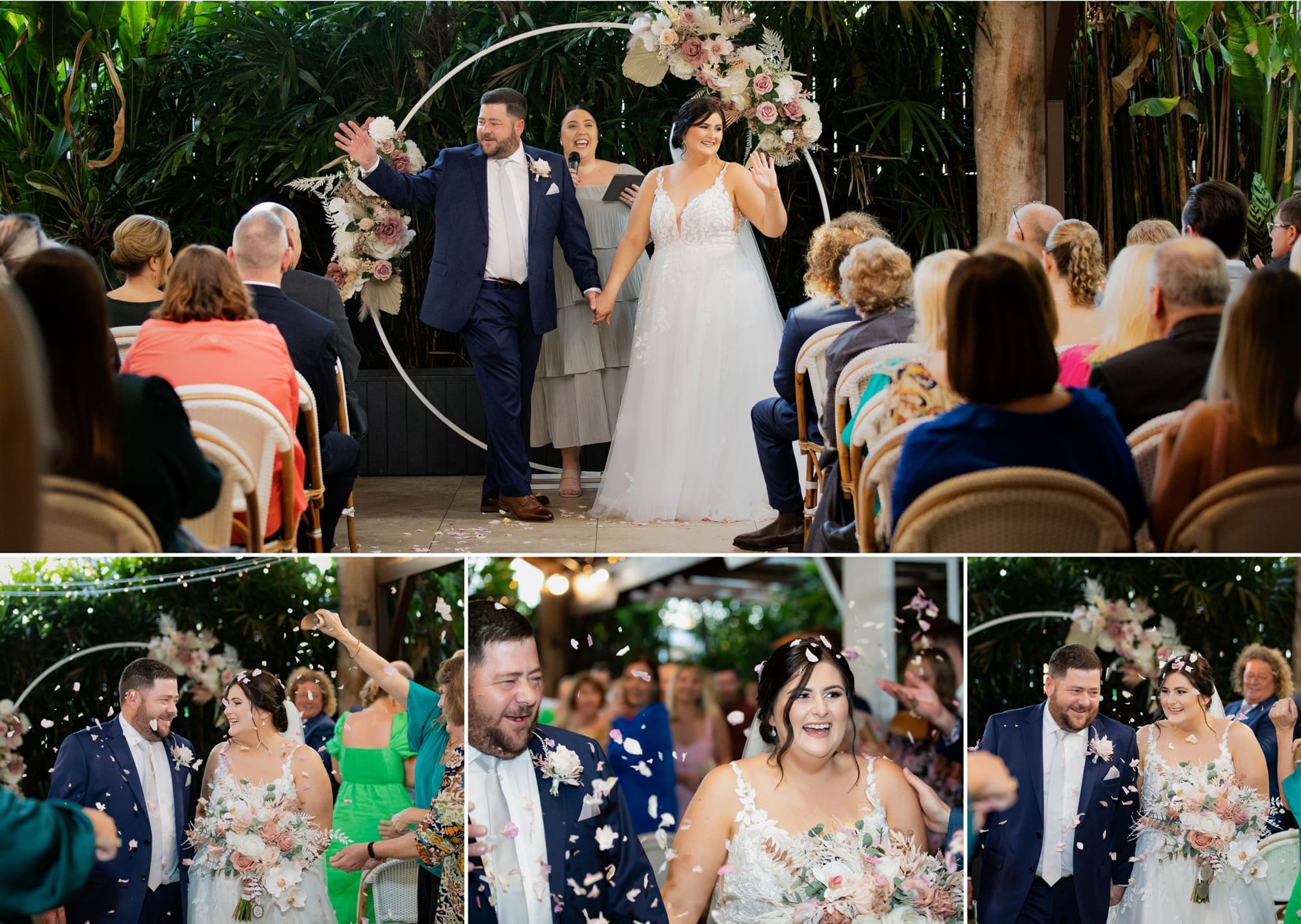 Wedding Ceremony at Greendays Bundal Gold Coast Wedding Venue