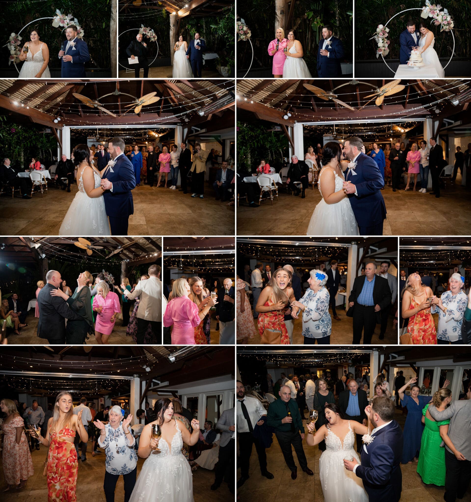 Wedding reception photos at Greendays Bundal Gold Coast Wedding Venue