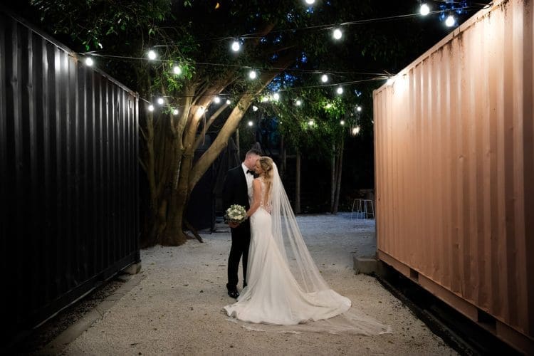 Night time photo at Braeside Estate Merrimac on the Gold Coast