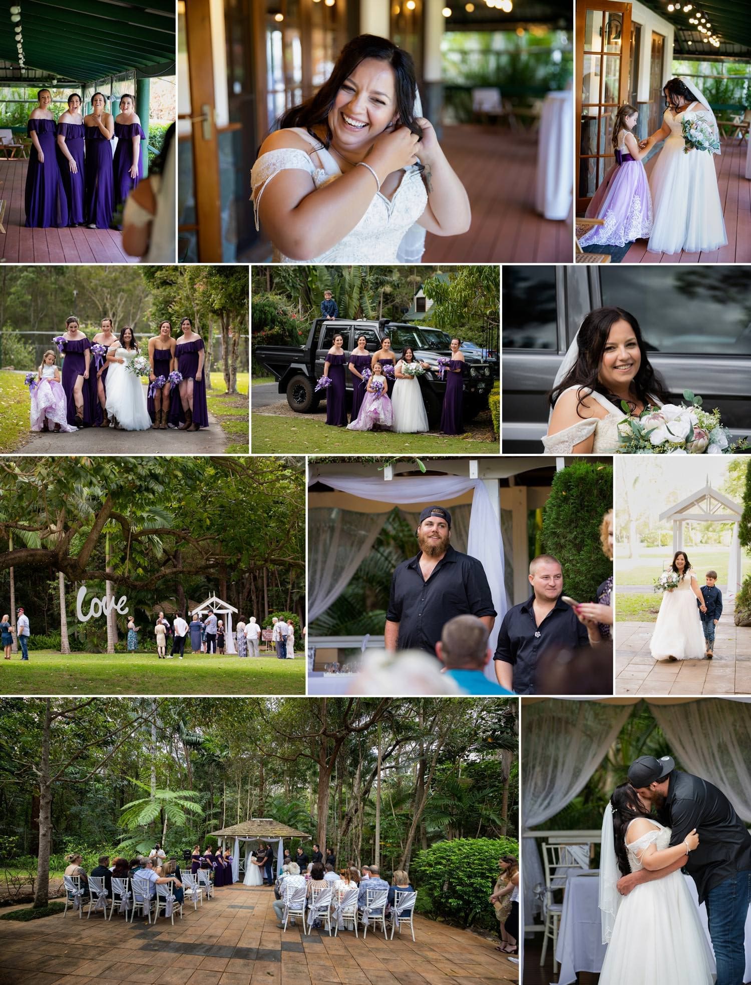 Preparation Photos at Coolibah Downs Mt Nathan wedding venue