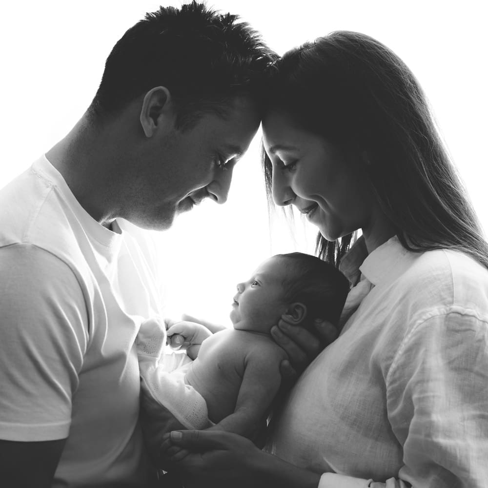 Newborn Photo taken in a Gold Coast Newborn Photography Studio