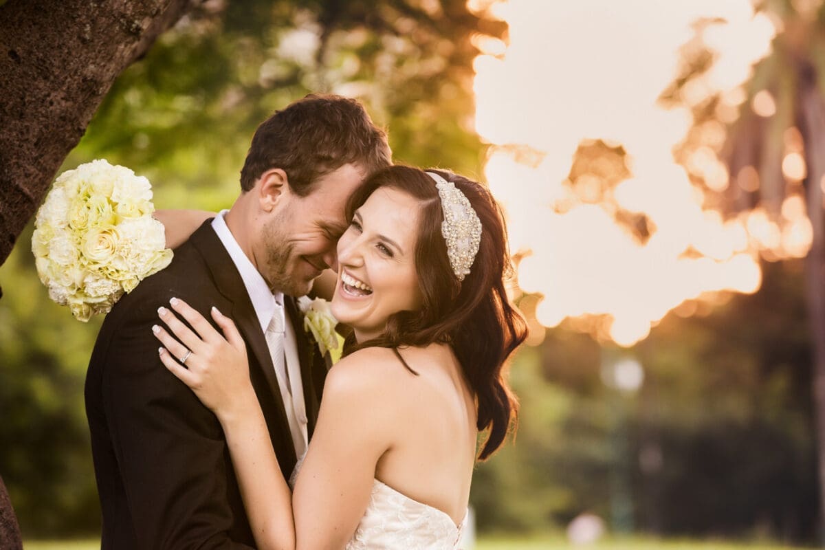 Brisbane City Botanic Gardens Wedding Photos