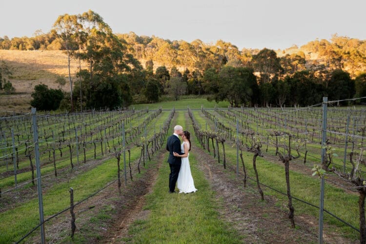 Ocean View Estates wedding venue with lush greenery and scenic views